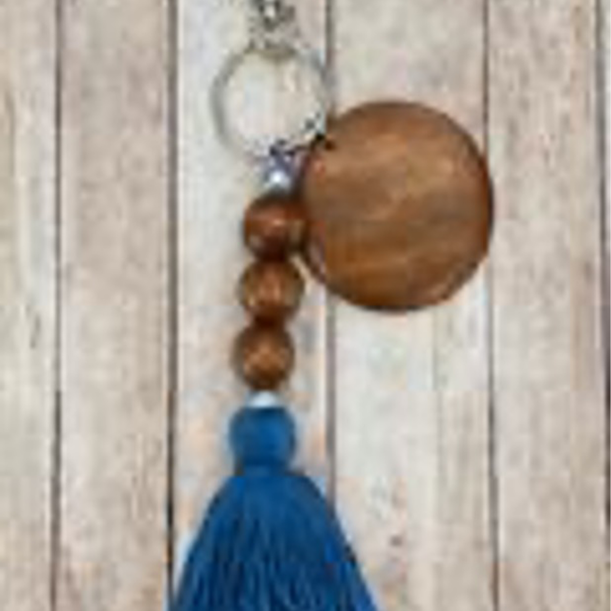 WOODEN KEYCHAIN