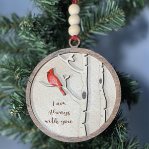 CARDINAL REMEMBRANCE ORNAMENT