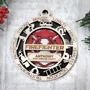 FIRST RESPONDERS PERSONALIZED ORNAMENTS