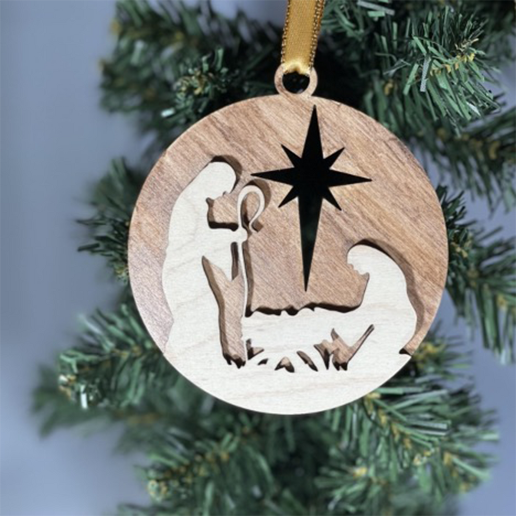 NATIVITY ORNAMENT