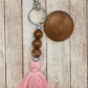 WOODEN KEYCHAIN