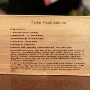 Grilled Cedar Plank - Catch of the Day - Pack of 3