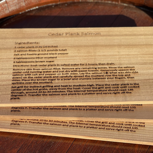 Grilled Cedar Plank - Catch of the Day - Pack of 3