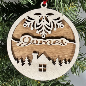 PERSONALIZED NAME ORNAMENT