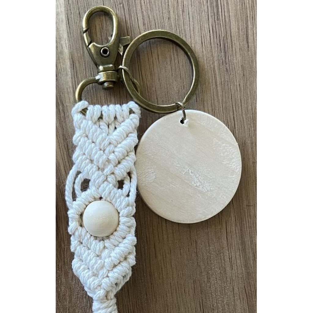 BOHO MACRAME KEYCHAIN