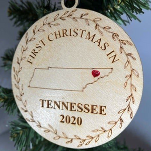 Custom State Ornament