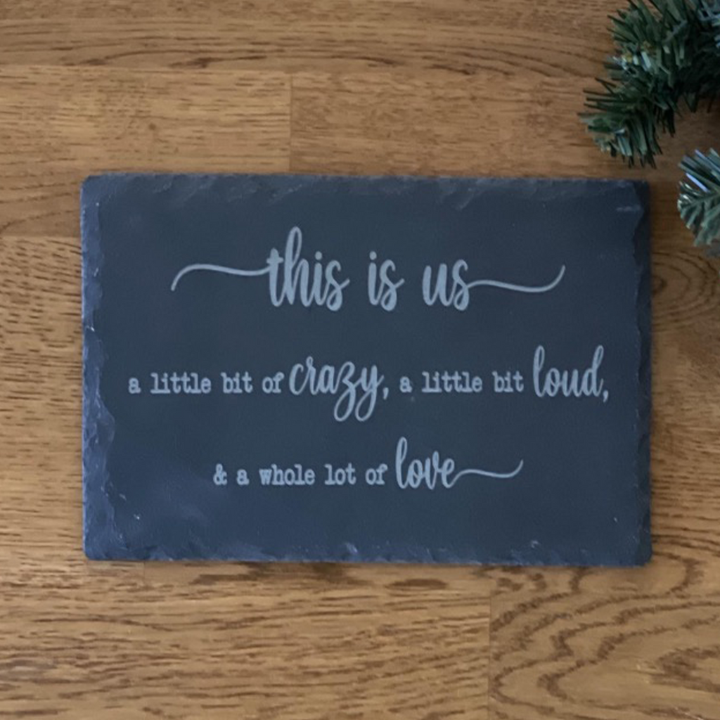 Slate This Is Us Sign